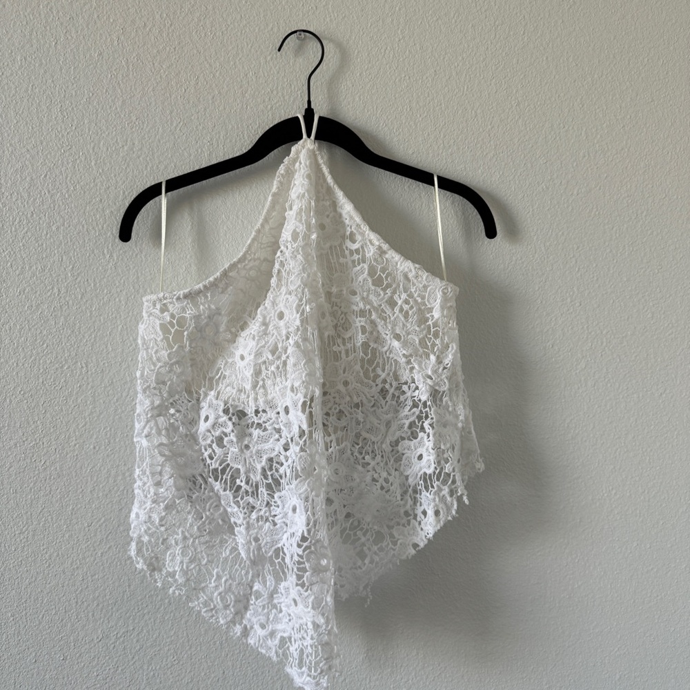 free people lace halter top